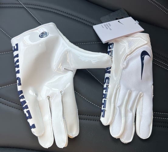 Nike Vapor Jet 7.0 Penn State Nitty Lions Player Issue Football Gloves Size 2XL