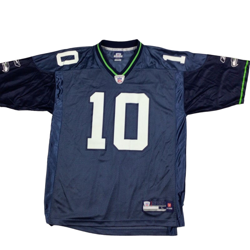 2002-03 SEATTLE SEAHAWKS SPRINGS #24 REEBOK ON FIELD JERSEY (HOME) XXL -  Classic American Sports