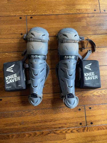All Star System 7 Catcher's Leg Guards + Chest protector