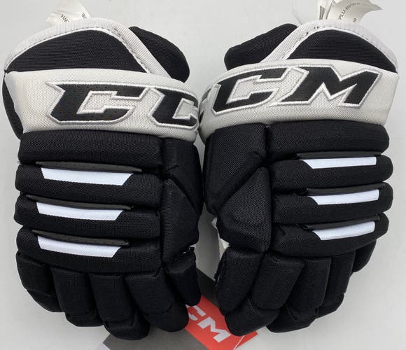 NEW CCM Vector Plus Gloves, Black/White, 11”