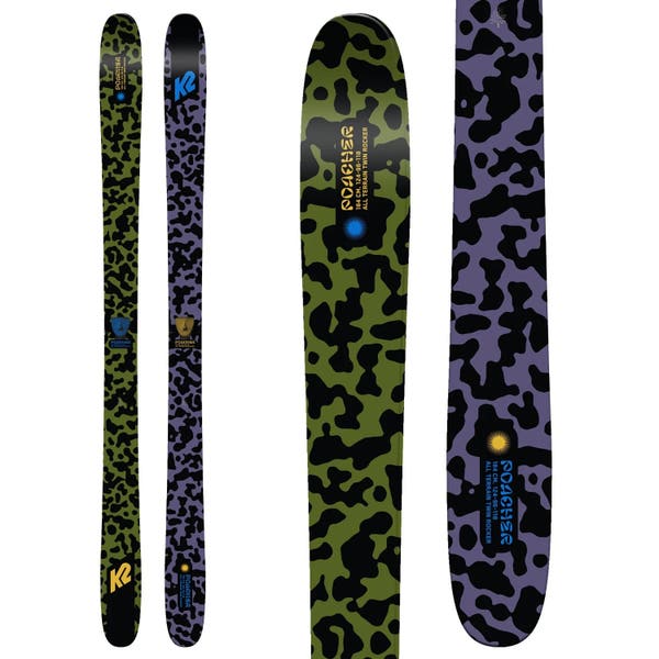2023 K2 Poacher 163 cm Twin Tip Park Skis | SidelineSwap | Buy and