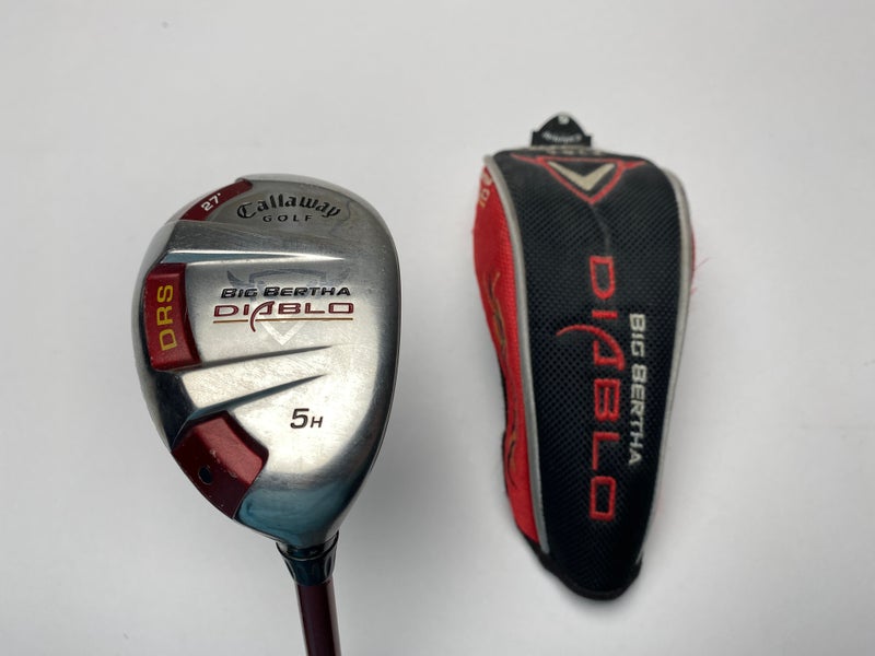 Callaway Big Bertha Diablo 5 Hybrid 27* 60g Regular Graphite Mens RH HC