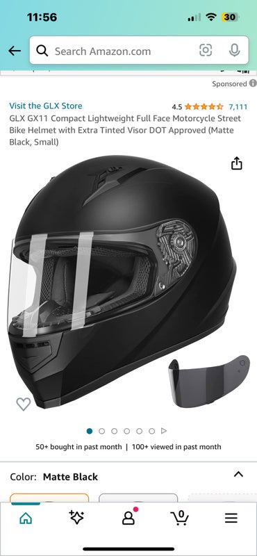 GLX Motorcycle lightweight helmet