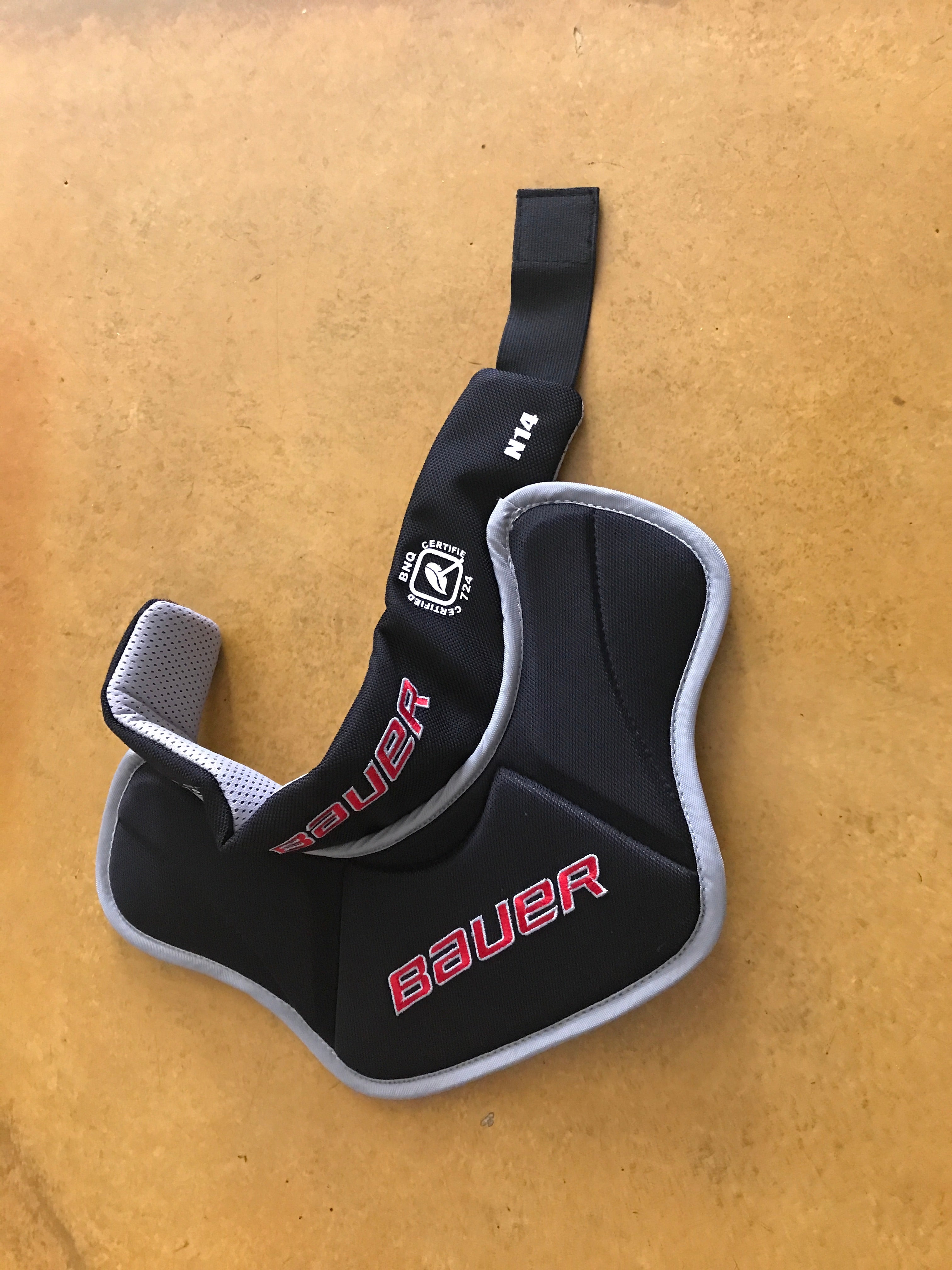 Used Bauer hockey neck guard | SidelineSwap