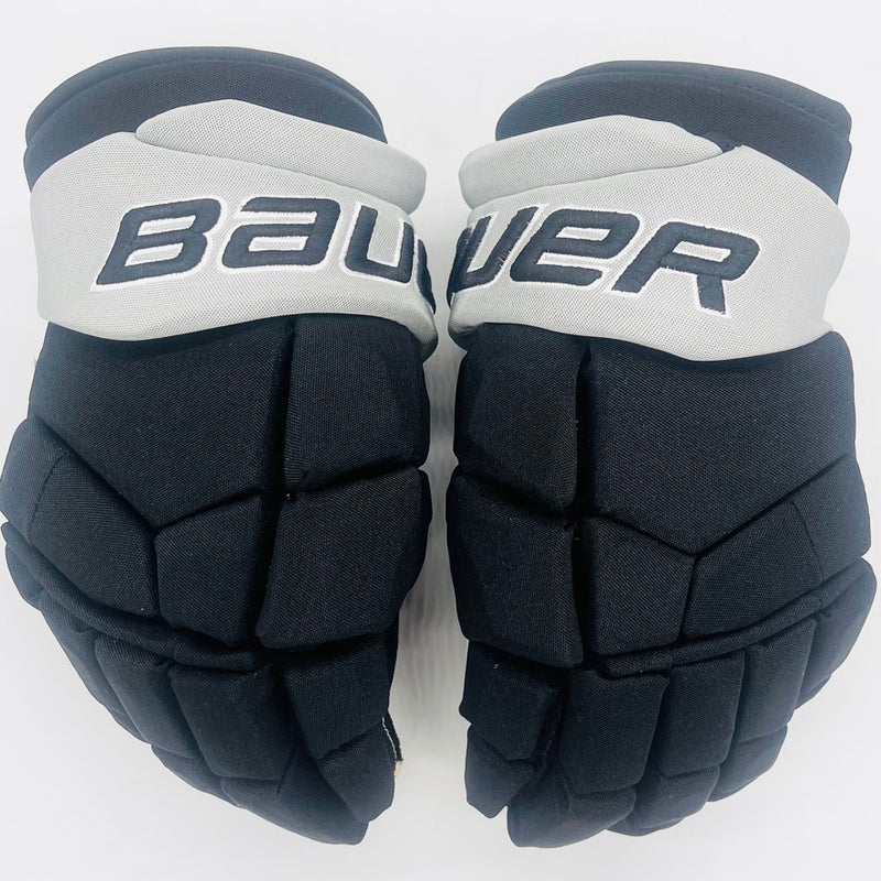 New LA Kings Bauer Supreme Ultrasonic Hockey Gloves-14"-Singler Layer Palms-Custom Flex Cuff
