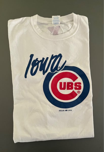 IOWA Cubs AAA xl T-Shirt Minor League baseball MiLB Chicago