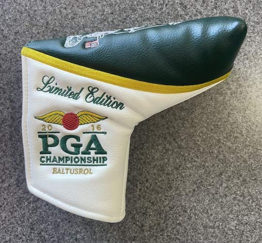 Baltusrol Golf Club 2016 PGA Championship Green Magnetic Blade Putter Head Cover