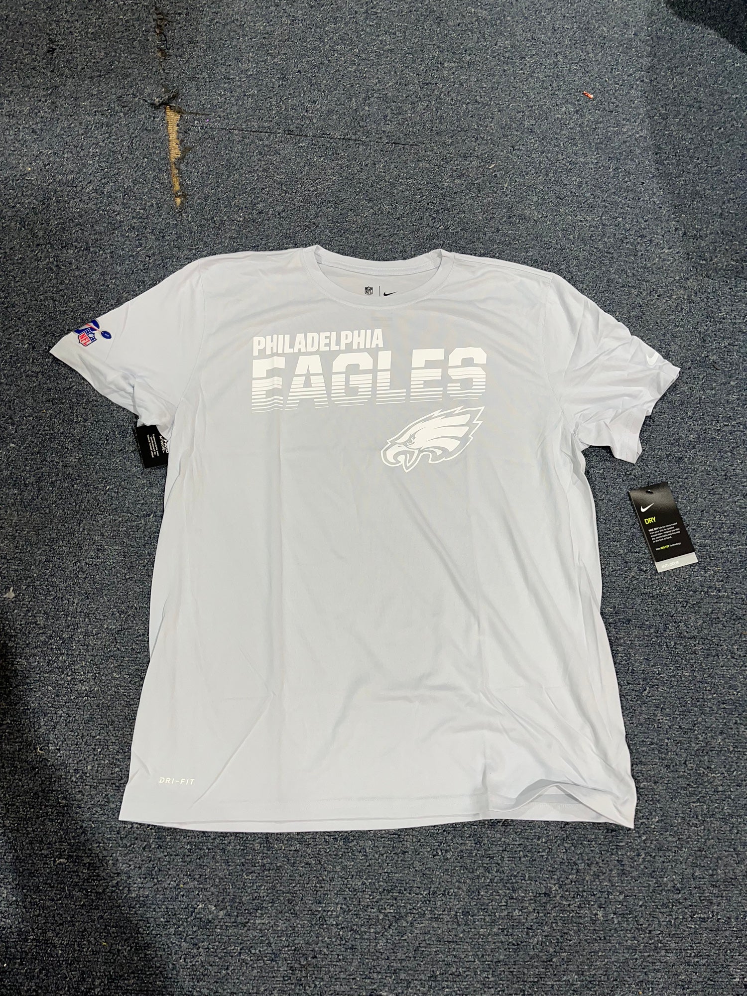 Nike Men's Philadelphia Eagles Retro Logo T-shirt in Gray for Men