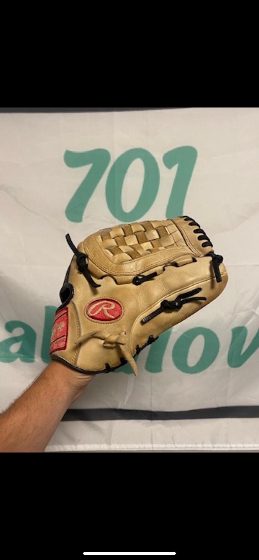 11.75 Inch Rawlings Pro Preferred Mocha PROS11759MO Pitcher/Infield  Baseball Glove