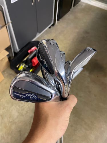 Callaway paradym x iron set