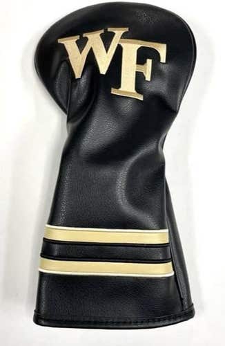 Team Golf Vintage Single Driver Headcover (Wake Forest) Fits Oversized NEW