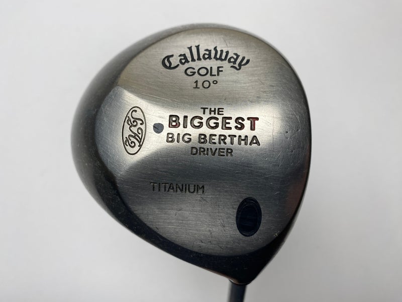 Callaway Biggest Big Bertha Driver 10* Regular Graphite Mens RH