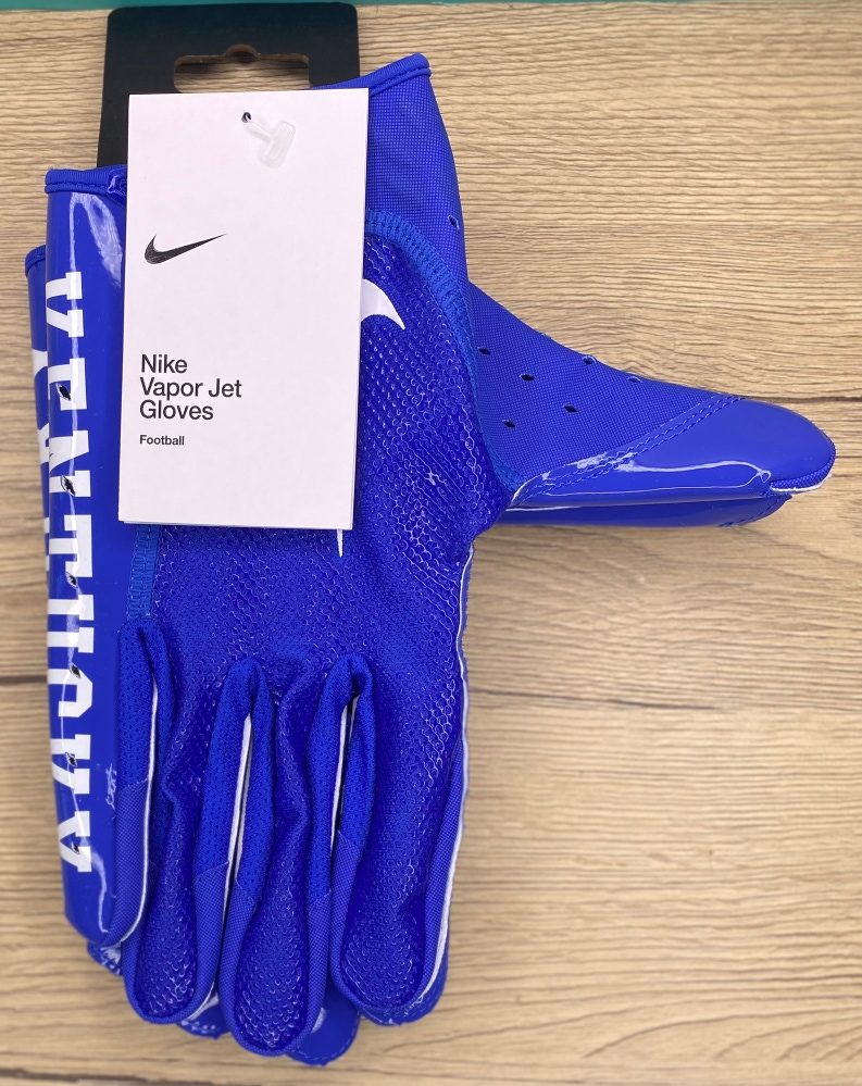 Nike Vapor Jet 7.0 Kentucky Wildcats Player Issue Football Gloves Size 2XL