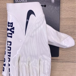 Nike Vapor Knit 4.0 Player Issue BYU Cougars Football Gloves Size 2XL