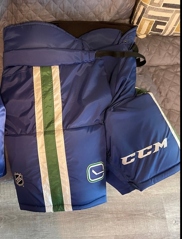 CCM HP70 Custom Pro Stock Hockey Pants Medium Columbus Blue Jackets NHL  Used - DK's Hockey Shop