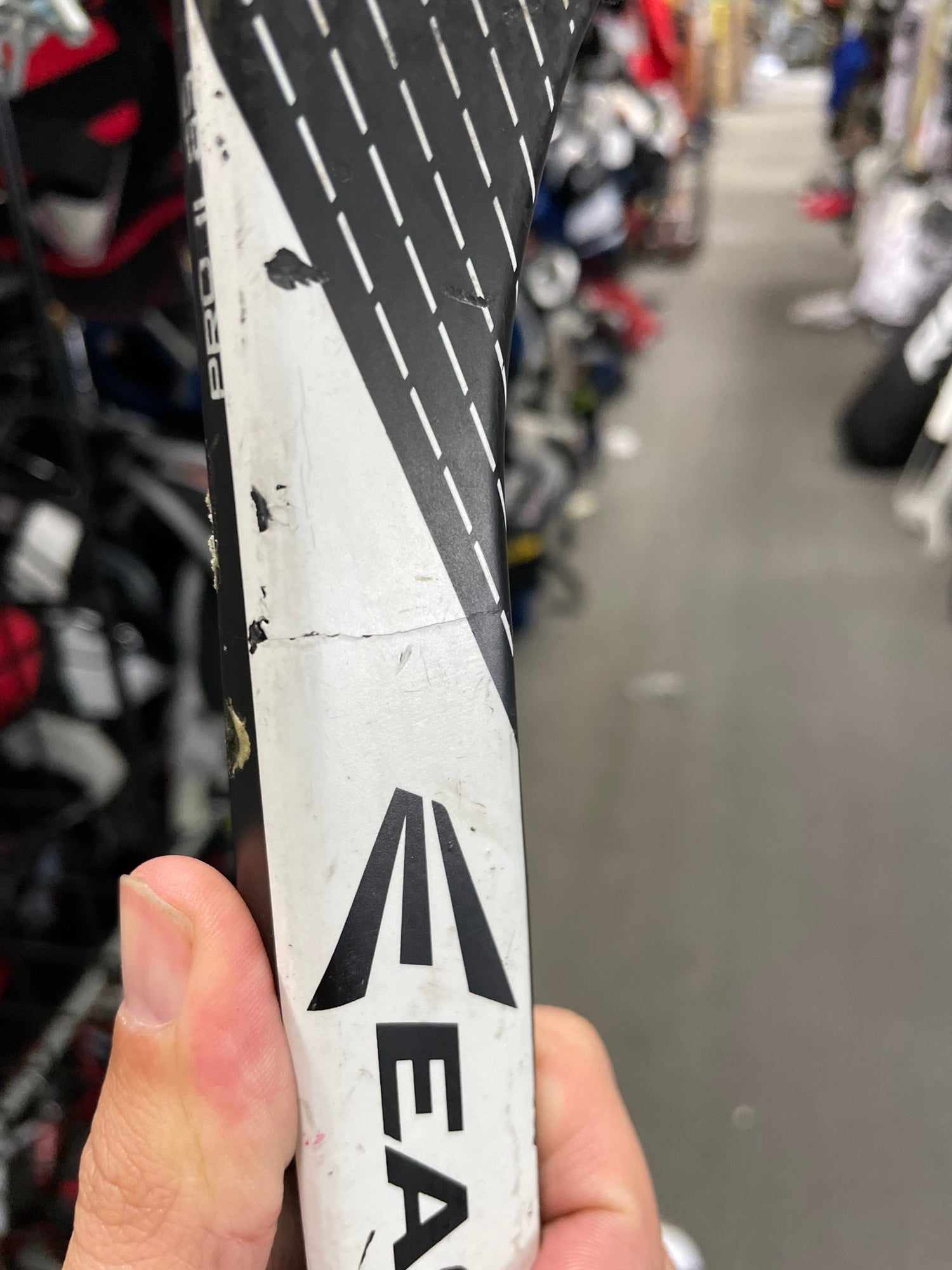 Easton V9e Composite Hockey Stick Clear Senior Unisex Style : 22480h 