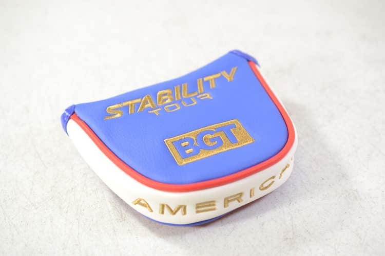 BGT Stability Tour American Red White Blue Mallet Putter Head Cover #162358