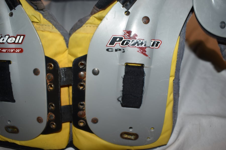 Riddell Power CPX Football Shoulder Pads w/Back Plate, Large (19-20)