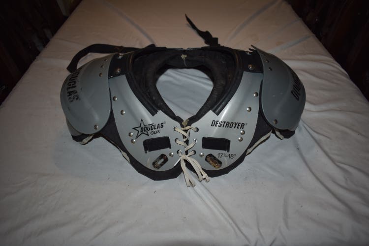 Douglas Destroyer QBS Football Shoulder Pads, Small (17-18")