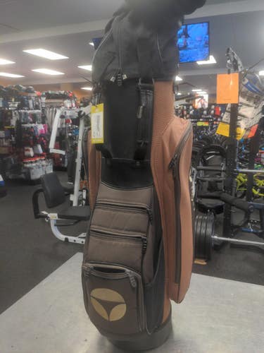 TaylorMade Used Brown Men's Carry Bag