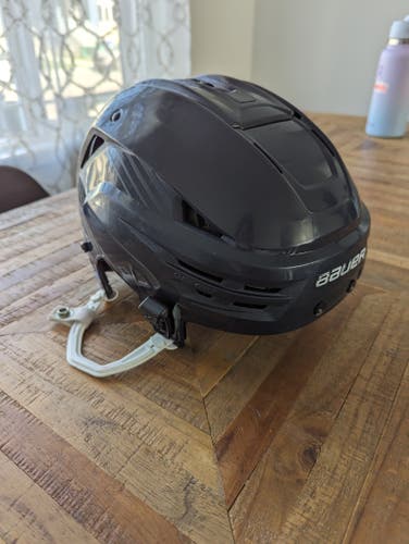 Used Navy Medium Bauer Re-Akt Helmet