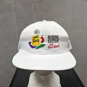 Vintage Morning Edition With Colin Kasell NPR Snapback Hat Nissin