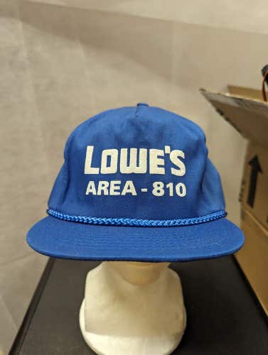 Vintage Lowe's Area-810 Zip Back San Sun Hat