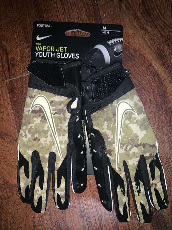 DALLAS COWBOYS PLAYER ISSUED NIKE VAPOR JET GLOVES 3XL BISHOP