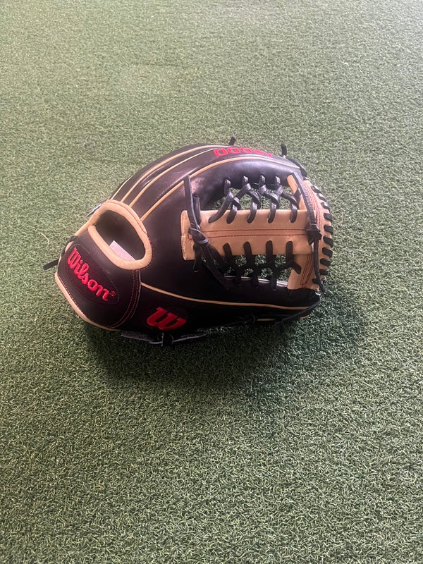 Wilson A2000 PF89 11.5 Pedroia fit Baseball Glove - Right Hand Throw -  Saddle Tan/Blonde - Temple's Sporting Goods