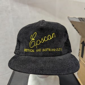 Vintage Epscan Electrical Courdory Mesh Snapback Hat