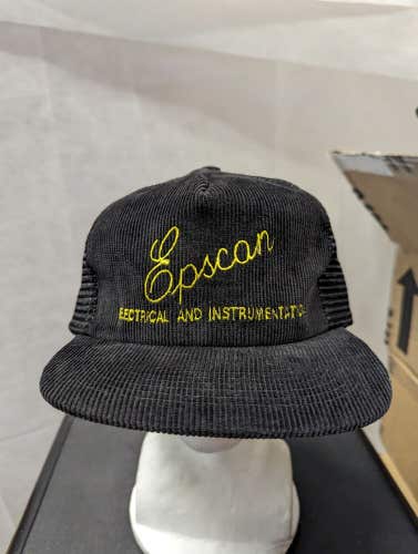 Vintage Epscan Electrical Courdory Mesh Snapback Hat