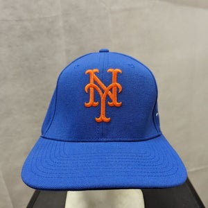 New York Mets Nike Primetime Pro Snapback Hat Men's 2023 MLB NYM LOGO NYC