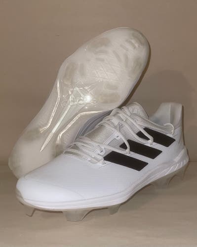 Adidas adizero afterburner 8 white baseball cleats