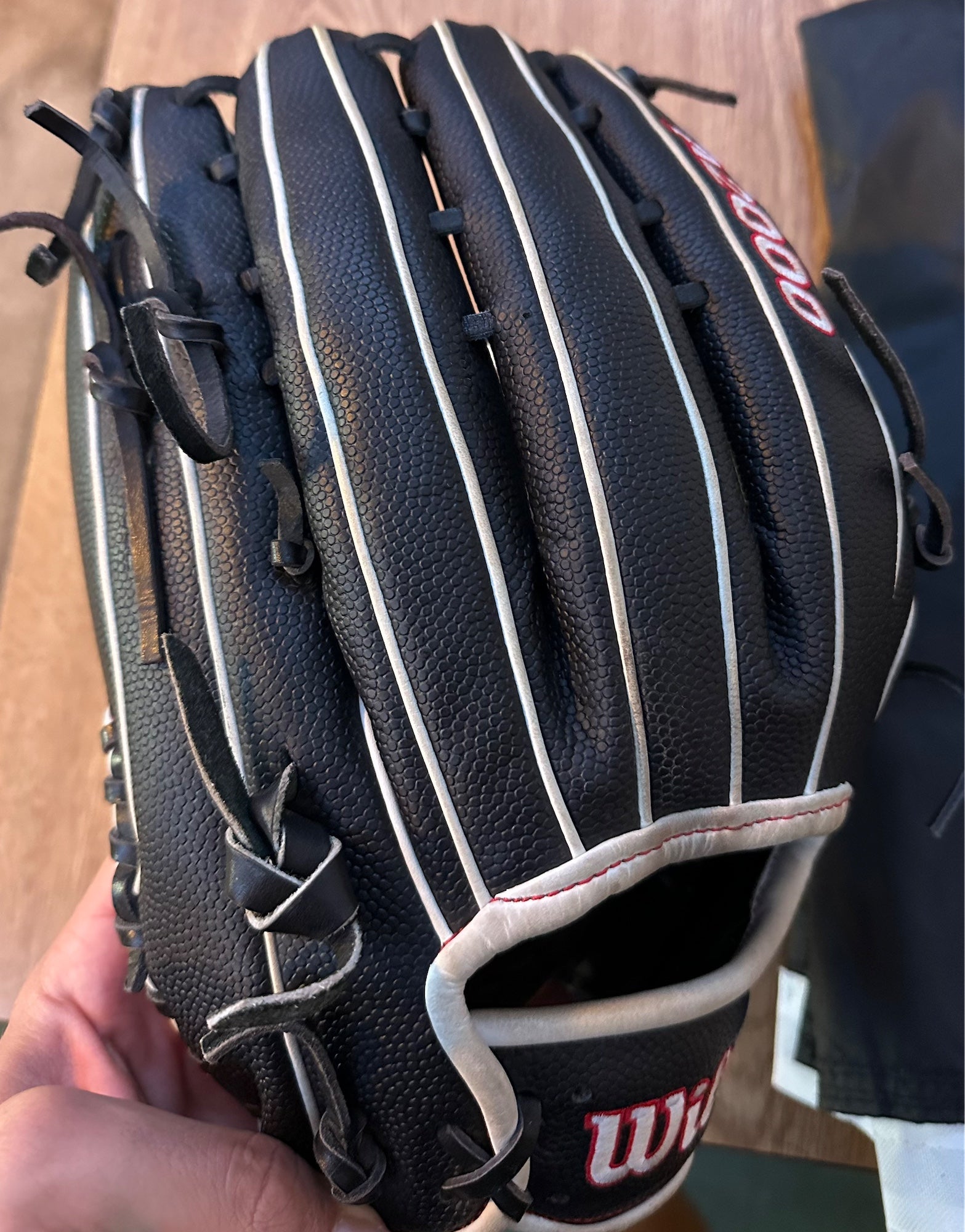 Wilson A2000 2018 August Glove of the Month 12.75 Outfield Baseball Glove  SA1275SS - Bases Loaded