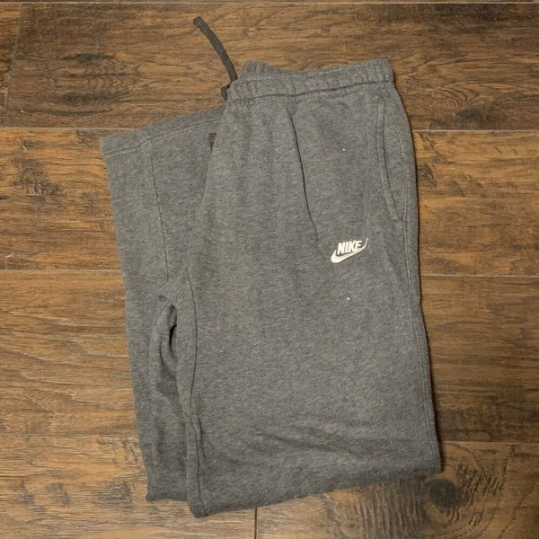 Nike Sportswear Club Fleece Performance Straight Leg Gray sweatpants Sz L