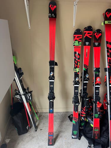 Women's 2022 188 cm Racing Skis- With Bindings- price negotiable