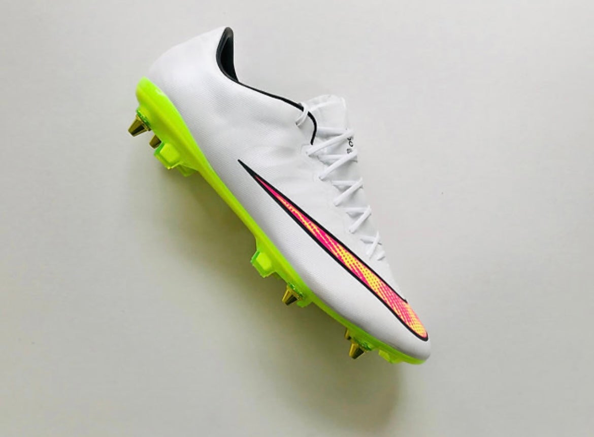 Nike Mercurial Vapor x White Pink Sg