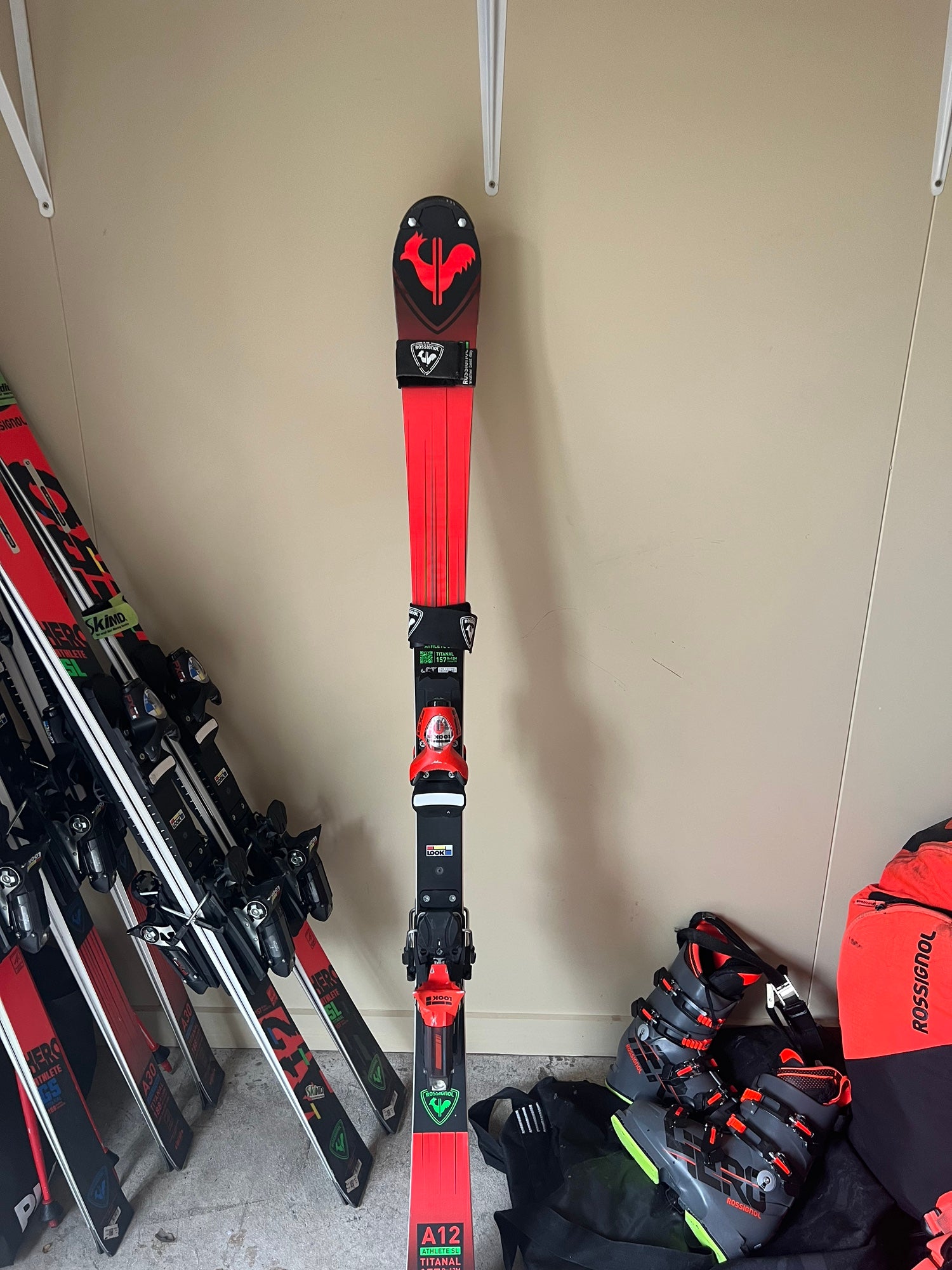 SOLD Rossignol WorldCup 157cm Skis- With Bindings--price