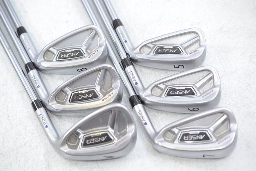 Ping Anser Forged 2012 5-W Iron Set Right Project X PXi 6.0 Stiff Steel #  161586