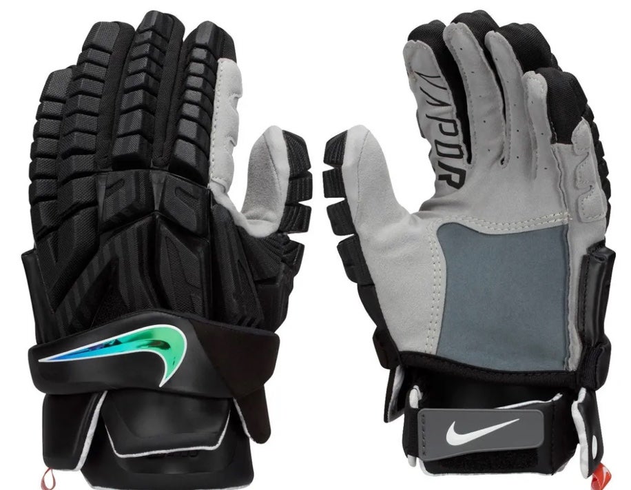 Nike Vapor Field Lacrosse Gloves Medium black/white new with tags New NWT