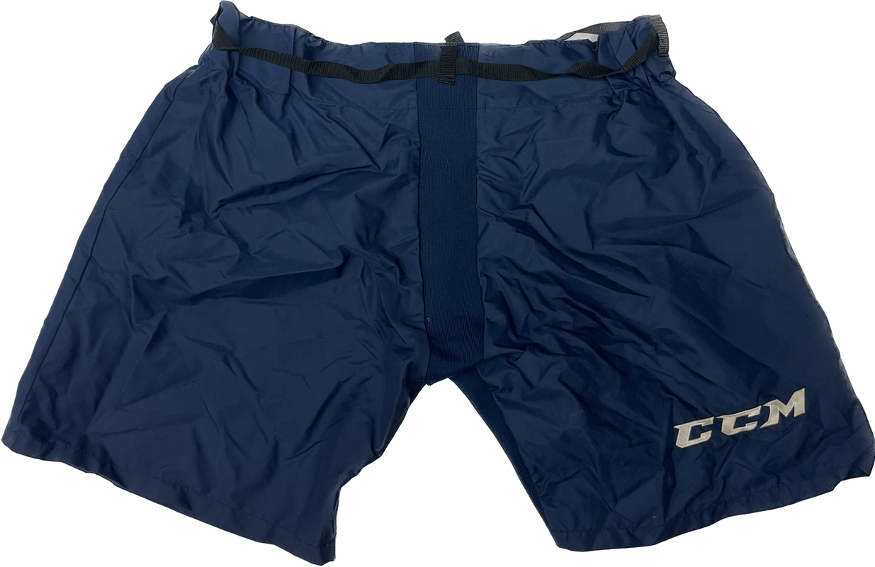 CCM PP90 CUSTOM PRO STOCK HOCKEY PANT SHELL COVER ROYAL BLUE LARGE USED