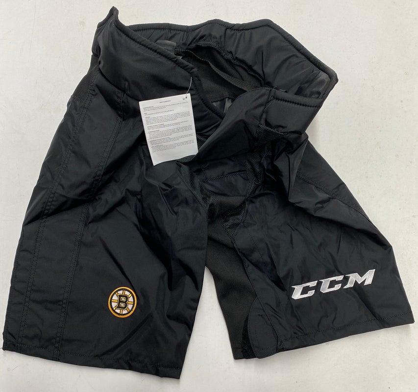 Custom CCM Boston Bruins 2016 Winter Classic NHL Pro Stock Hockey Pant Shell M SidelineSwap