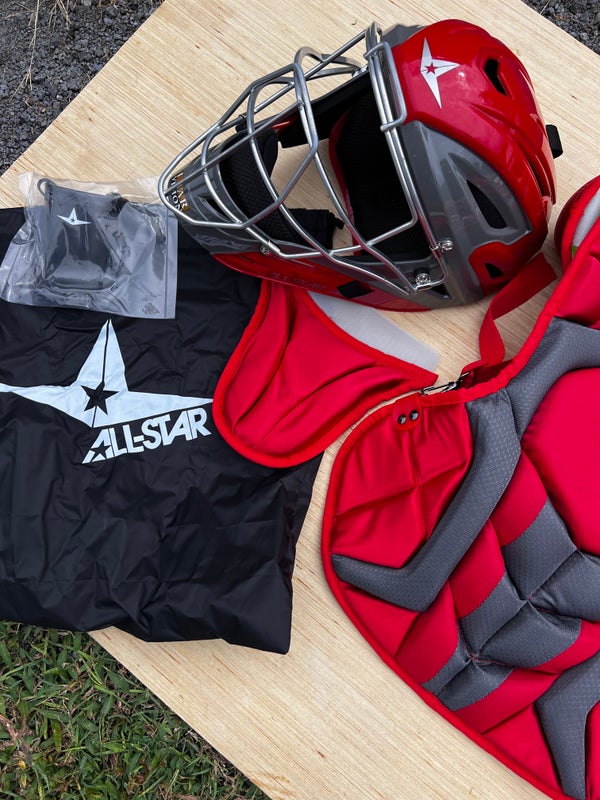 All-Star System 7 Adult Axis Digi Camo Pro Catcher's Set (Graphite