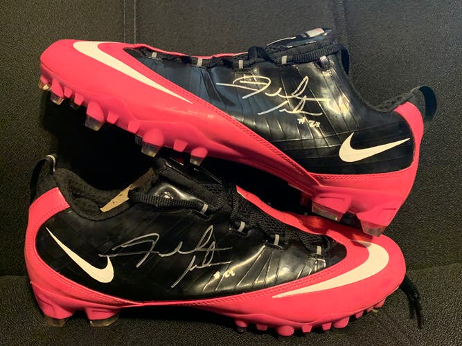 Fred Jackson Buffalo Bills Signed BCA Zoom Fly Wire Vapor Carbon Football Cleats