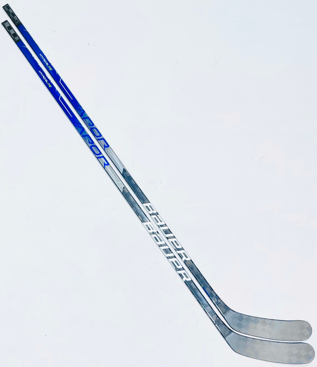 New 2 Pack Custom Blue Bauer Vapor ADV (Hyperlite Dress) Hockey Stick-LH-P91M-87 Flex-Grip