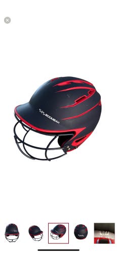 Boombah Defcon Batting Helmet USA Colors