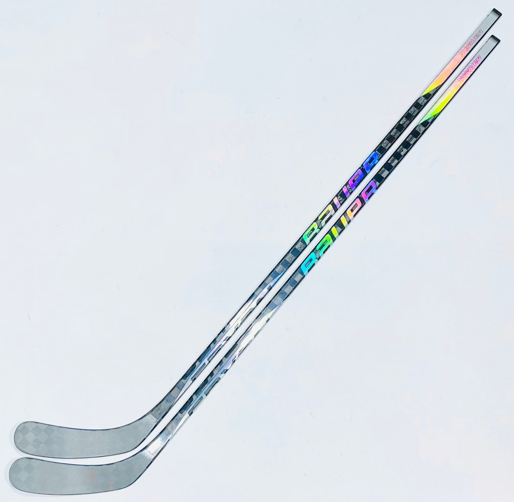 New 2 Pack Custom Silver Bauer Nexus SYNC (Vapor ADV) Hockey Stick-RH-P92-87 Flex-Corner Tactile