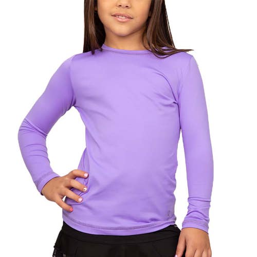 Sofibella UV Long Sleeve Girls Tennis Shirt