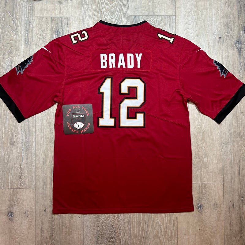 Men's Tampa Bay Buccaneers Tom Brady Nike White Game Jersey