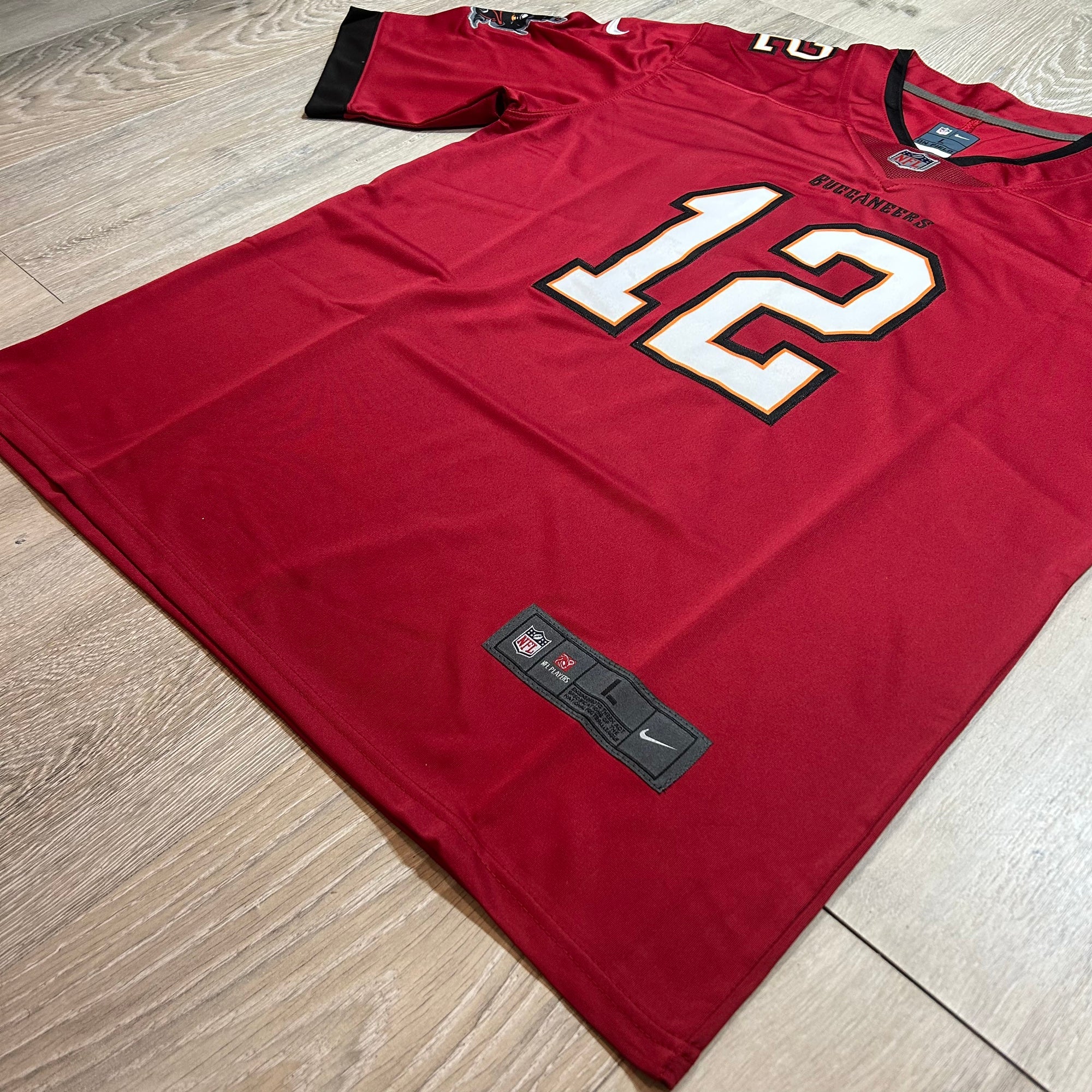 Tampa Bay Buccaneers red jersey